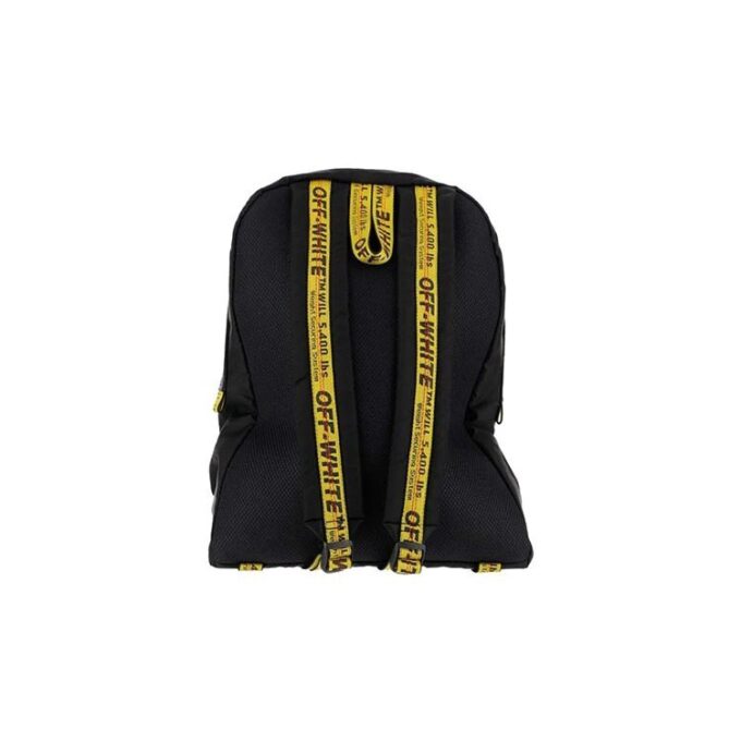 Mochila de nailon negra para hombre de Off-White