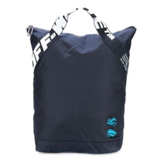 Mochila escolar con 20 logotipos Azul
