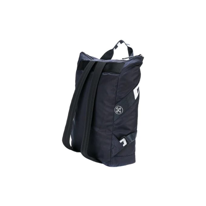 Mochila escolar con 20 logotipos Azul