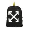 Mochila escolar con estampado de la serie Classic Arrow, color amarillo