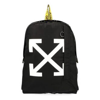 Mochila escolar con estampado de la serie Classic Arrow, color amarillo