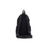 Mochila escolar con logo, estampado de letras en estilo graffiti, cremallera y múltiples bolsillos, color negro