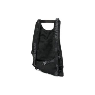 Mochila escolar con logotipo Jacquard Negro