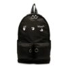 Mochila escolar con múltiples bolsillos y estampado