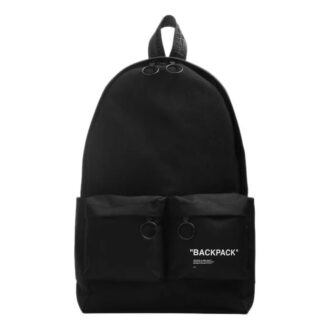Mochila FW19 Black Quote, negra