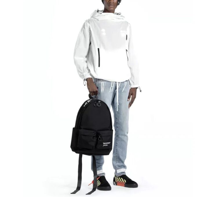 Mochila FW19 Black Quote, negra