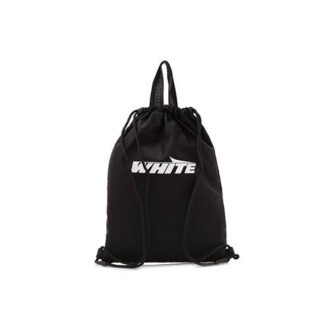 Mochila minimalista con cordón Negro