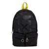 Mochila Off-White para hombre con estampado del logotipo, material negro