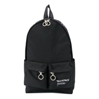 Mochila tipo tote «Negro/Blanco»