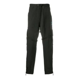 Mono de hombre con múltiples bolsillos atados FW20, negro