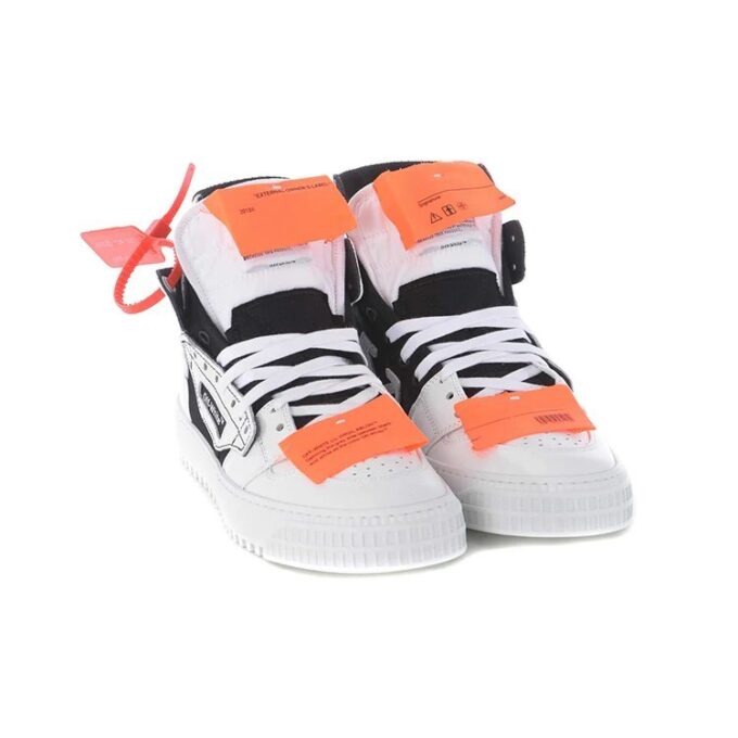 Off-Court High «Blanco Negro»