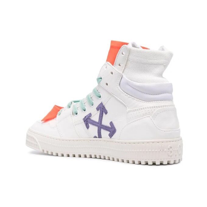 Off-Court High «Blanco Violeta»