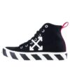 OFF- shoes Zapatillas de skate Hi «Black And White»