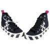 OFF- shoes Zapatillas de skate Hi «Black And White»