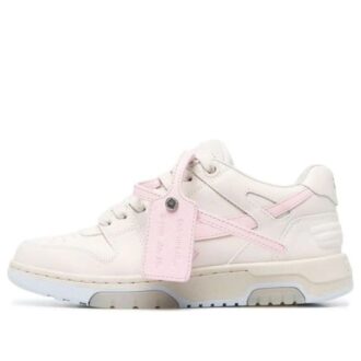 OFF-THITE Zapatillas bajas con motivo de flecha «Out Of Office» en rosa
