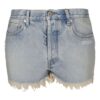 Off-White Azul claro Denim decolorado