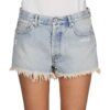 Off-White Azul claro Denim decolorado