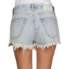 Off-White Azul claro Denim decolorado