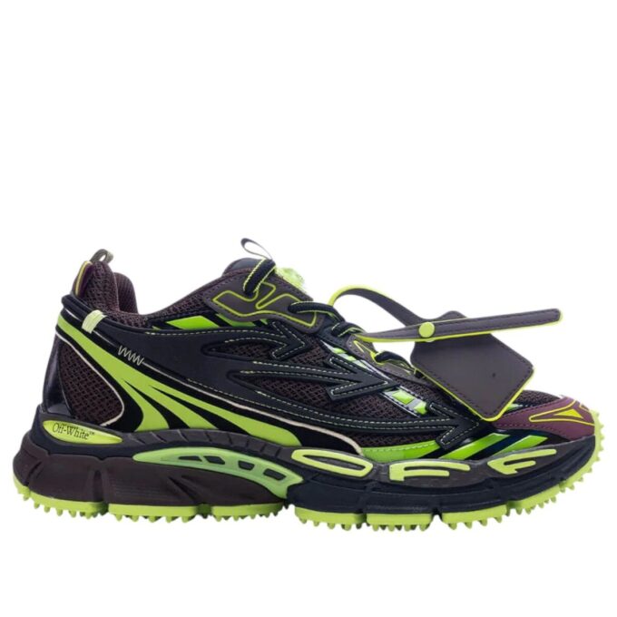Off-White Be Right Back «Marrón chocolate/Verde»