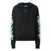 Off-White C O Virgil Abloh Floral «Negro»