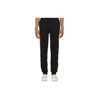 Off-White C/O VIRGIL ABLOH OW Pantalones largos informales con rayas laterales de tela y letras