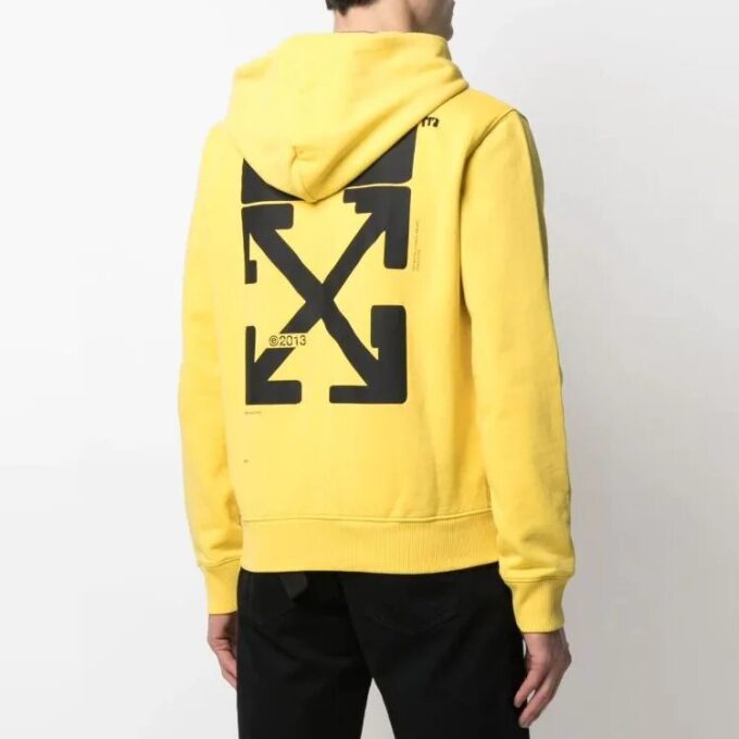 Off-White Camiseta casual para hombre SS21 con estampado de logotipo y cremallera, versión estándar, negro