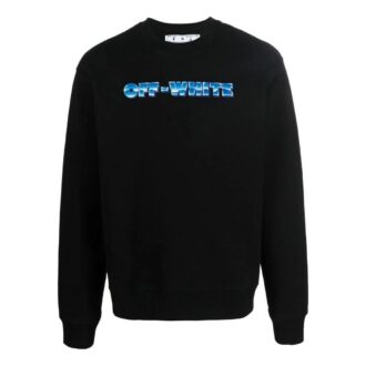 Off-White Camiseta de cuello redondo con estampado de Arrows para hombre, colección primavera-verano 2022, color negro Off-White Camiseta de cuello redondo con estampado de Arrows para hombre, colección primavera-verano 2022, color negro