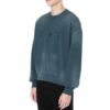 Off-White Camiseta de cuello redondo estampada para hombre, azul