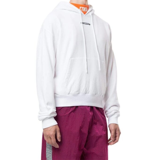 Off-White Camiseta de hombre con logo Workers en blanco