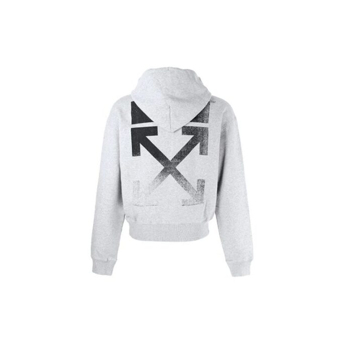 Off-White Camiseta de hombre FW21 con estampado de Arrows, gris
