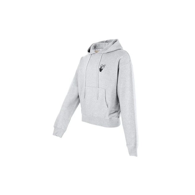 Off-White Camiseta de hombre FW21 con estampado de Arrows, gris