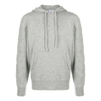 Off-White Camiseta de manga corta a rayas para hombre, gris Off-White Camiseta de manga corta a rayas para hombre, gris