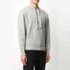 Off-White Camiseta de manga corta a rayas para hombre, gris