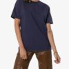 Off-White Camiseta de manga corta con estampado de flecha en la espalda, versión estándar, azul