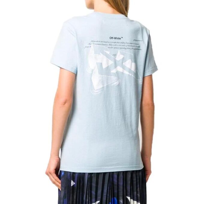 Off-White Camiseta de manga corta con estampado de flechas Arrows