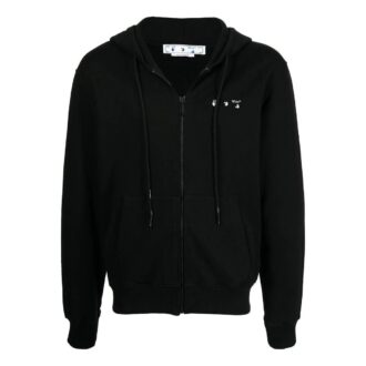 Off-White Camiseta de manga corta para hombre SS22 Caravaggio con cremallera, color negro Off-White Camiseta de manga corta para hombre SS22 Caravaggio con cremallera, color negro