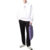 Off-White Camiseta de manga larga con capucha y estampado para hombre, colección primavera-verano 2022, versión jersey, color blanco