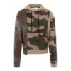 Off-White Camiseta de manga larga con estampado de camuflaje para hombre