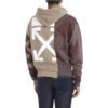 Off-White Camiseta de manga larga con estampado de camuflaje para hombre
