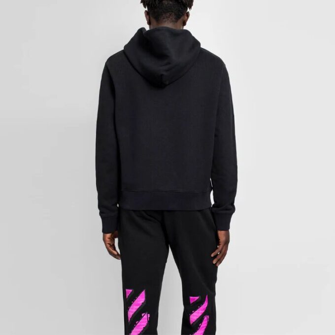 Off-White Camiseta de manga larga para hombre SS21 con logo negro