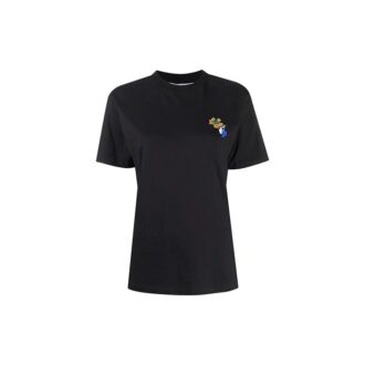Off-White Camiseta de Pantalones Cortos con estampado de flechas, color negro
