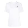 Off-White Camiseta de Pantalones Cortos con estampado de flores y flechas, color blanco