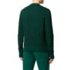 Off-White Camiseta de punto con rayas y logotipo para hombre, verde