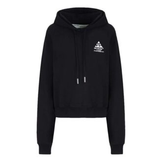 Off-White con estampado de flechas diagonales, negro