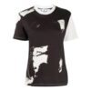 Off-White con estampado, pantalones cortos, negro