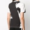 Off-White con estampado, pantalones cortos, negro