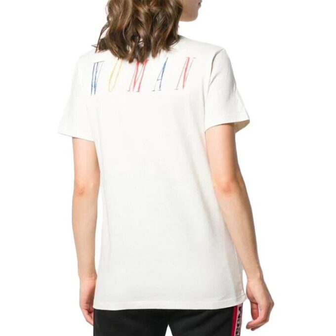 Off-White, estampado gráfico, cuello redondo, pantalones cortos, corte normal