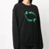 Off-White FW20 con logo, de punto, holgado, negro