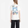Off-White Graft Arrows Algodón Cuello redondo Pantalones Cortos Corte normal