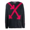 Off-White Hombre Arrow Intarsia Negro